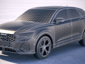 Audi Q3 Sportback 2020 3Dモデル