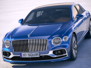 Bentley Flying Spur 2020 3D 모델