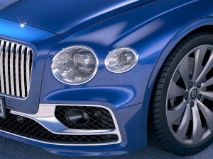 Bentley Flying Spur 2020 3D 모델