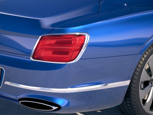 Bentley Flying Spur 2020 3D 모델