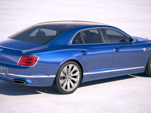 Bentley Flying Spur 2020 3D 모델