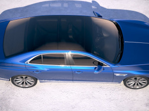 Bentley Flying Spur 2020 3D 모델