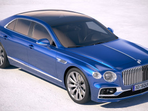 Bentley Flying Spur 2020 3D 모델