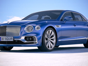 Bentley Flying Spur 2020 3D 모델