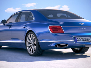 Bentley Flying Spur 2020 3D 모델
