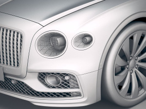 Bentley Flying Spur 2020 3D 모델