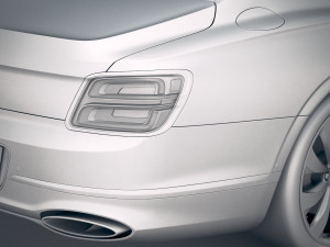 Bentley Flying Spur 2020 3D 모델