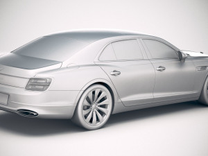Bentley Flying Spur 2020 3D 모델