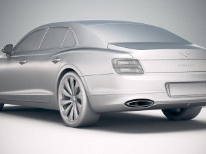 Bentley Flying Spur 2020 3D 모델