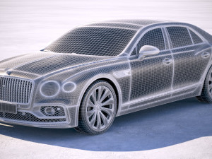 Bentley Flying Spur 2020 3D 모델