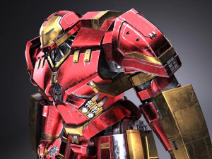 Hulkbuster Marvel Iron Man 3D Model