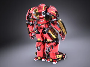 Hulkbuster Marvel Iron Man 3D Model