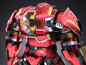 Hulkbuster Marvel Iron Man 3D Model
