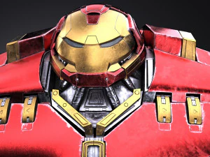 Hulkbuster Marvel Iron Man 3D Model