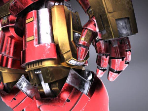 Hulkbuster Marvel Iron Man 3D Model