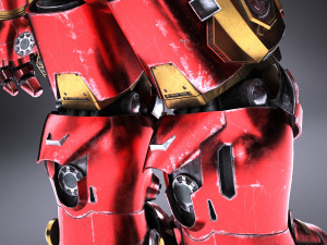 Hulkbuster Marvel Iron Man Model 3D