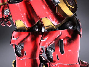 Hulkbuster Marvel Iron Man 3D Model