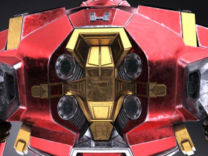 Hulkbuster Marvel Iron Man 3D Model