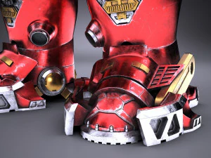 Hulkbuster Marvel Iron Man 3D Model