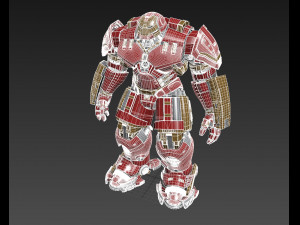 Hulkbuster Marvel Iron Man Model 3D