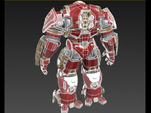 Hulkbuster Marvel Iron Man Model 3D