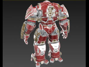 Hulkbuster Marvel Iron Man 3D Model