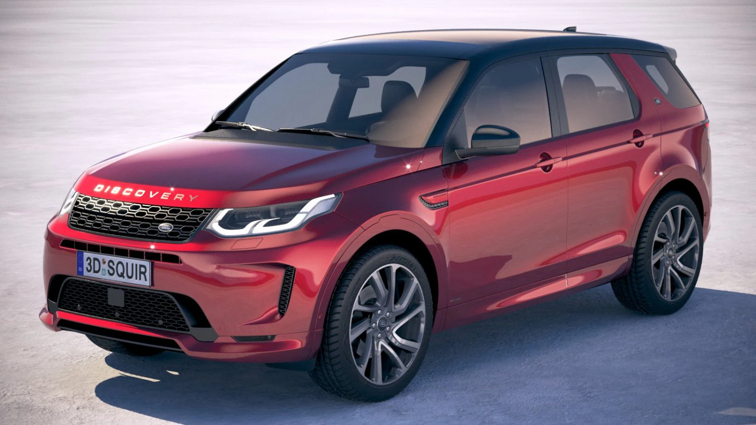 Land Rover Discovery Sport 2020 3D Model .c4d .max .obj .3ds .fbx .stl .blend