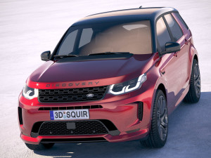 Land Rover Discovery Sport 2020 3D 模型