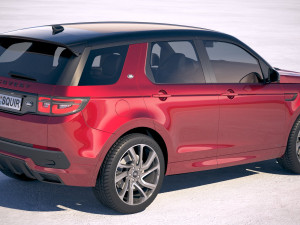 Land Rover Discovery Sport 2020 3D 模型