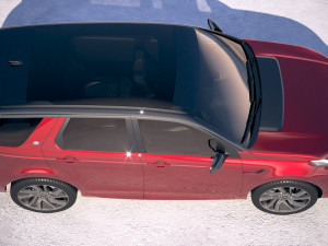 Land Rover Discovery Sport 2020 3D 模型