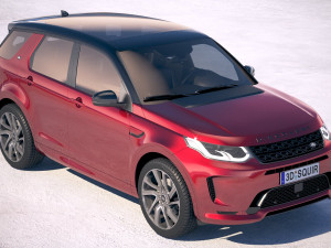 Land Rover Discovery Sport 2020 3D 模型