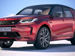 Land Rover Discovery Sport 2020 3D 模型