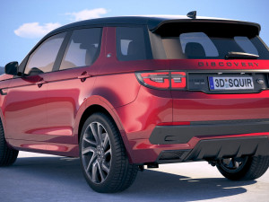 Land Rover Discovery Sport 2020 3D 模型