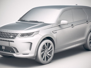 Land Rover Discovery Sport 2020 3D 模型
