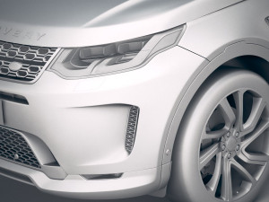 Land Rover Discovery Sport 2020 3D 模型