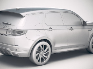 Land Rover Discovery Sport 2020 3D 模型