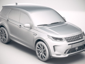 Land Rover Discovery Sport 2020 3D 模型