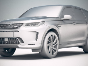 Land Rover Discovery Sport 2020 3D 模型