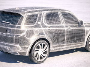 Land Rover Discovery Sport 2020 3D 模型