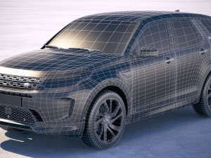Land Rover Discovery Sport 2020 3D 模型