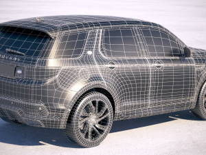 Land Rover Discovery Sport 2020 3D 模型