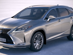 Lexus RX 2020 3D Model