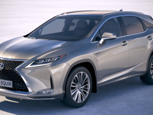 lexus rx 2020 3D Model