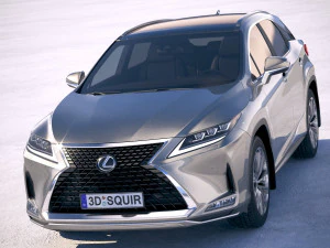 Lexus RX 2020 3D Model