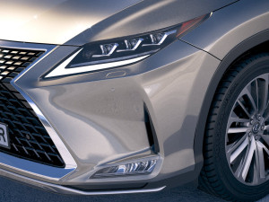Lexus RX 2020 3D Модель