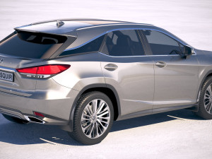 Lexus RX 2020 3D Модель