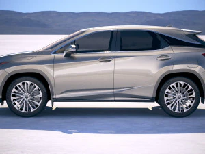 Lexus RX 2020 3D Model