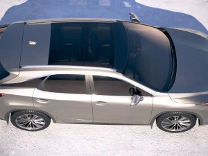 Lexus RX 2020 3D Model