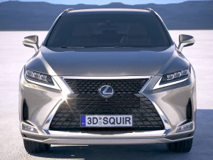 Lexus RX 2020 3D Model