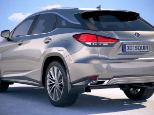 Lexus RX 2020 3D Model